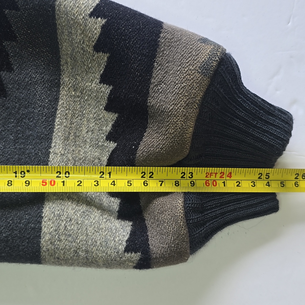 VTG Pendleton High Grade Western Wear Wool Native Southwestern Aztec Men's Sz. L - Picture 14 of 17